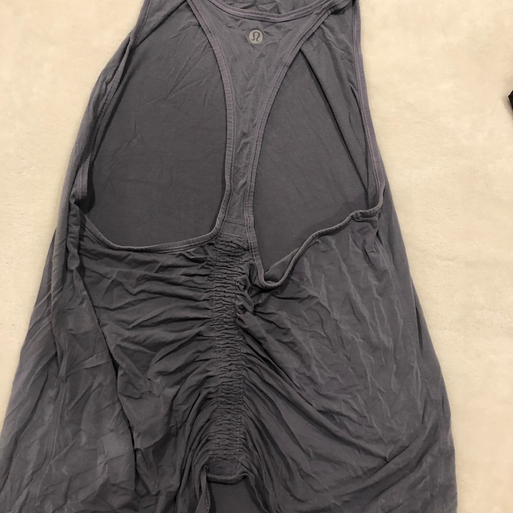 Lululemon razer back scrunched tank top